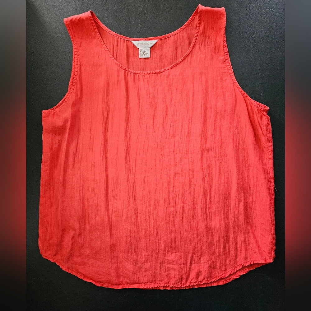 Vintage - Silk Ellen Ashley Sheer Shell/Tank - NWOT- Size L